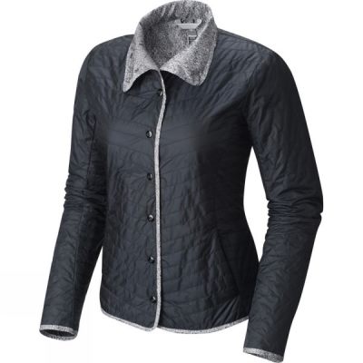 Top Mountain Hardwear Trekkin Insulated Shacket Mujer Negras - Chile BUL341092